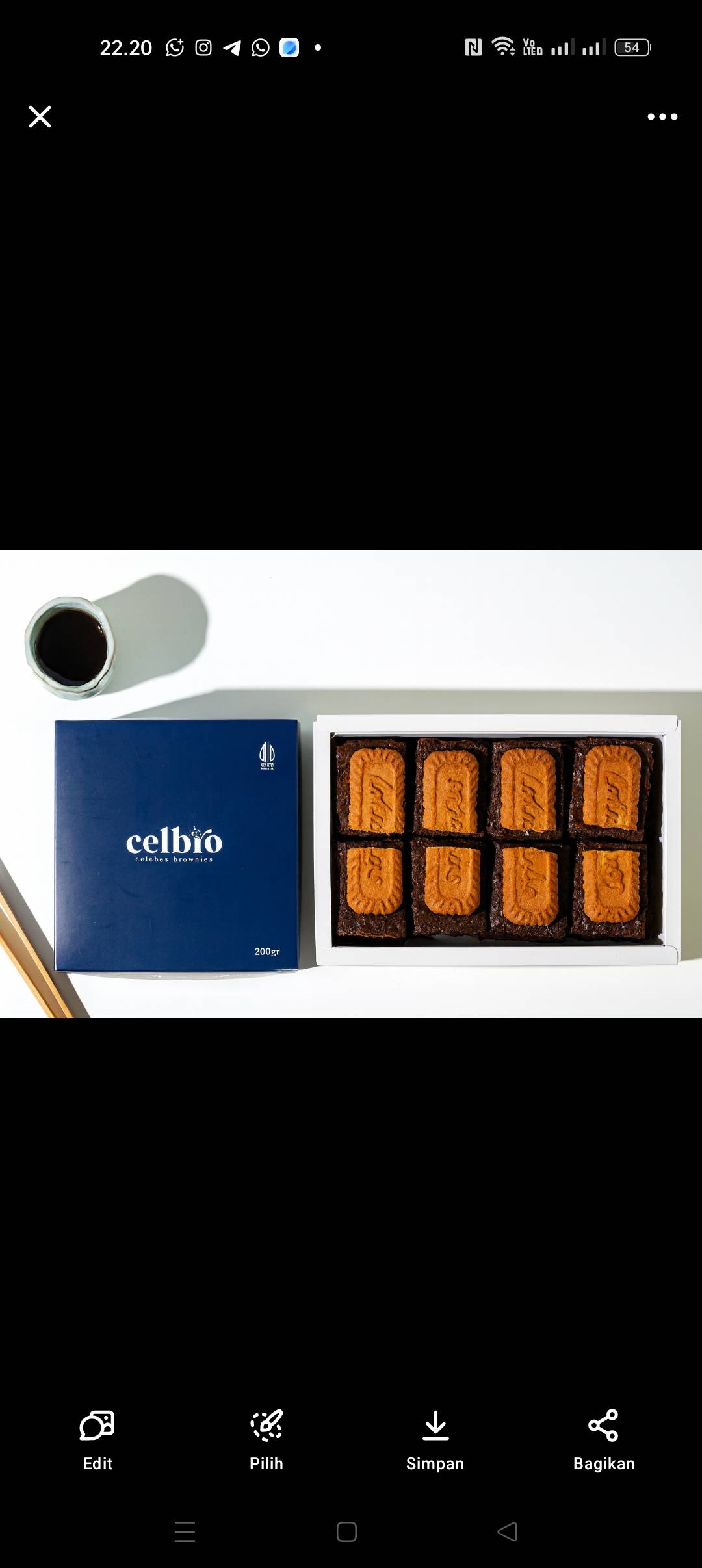 Celbro Lotus Caramel Crave Large